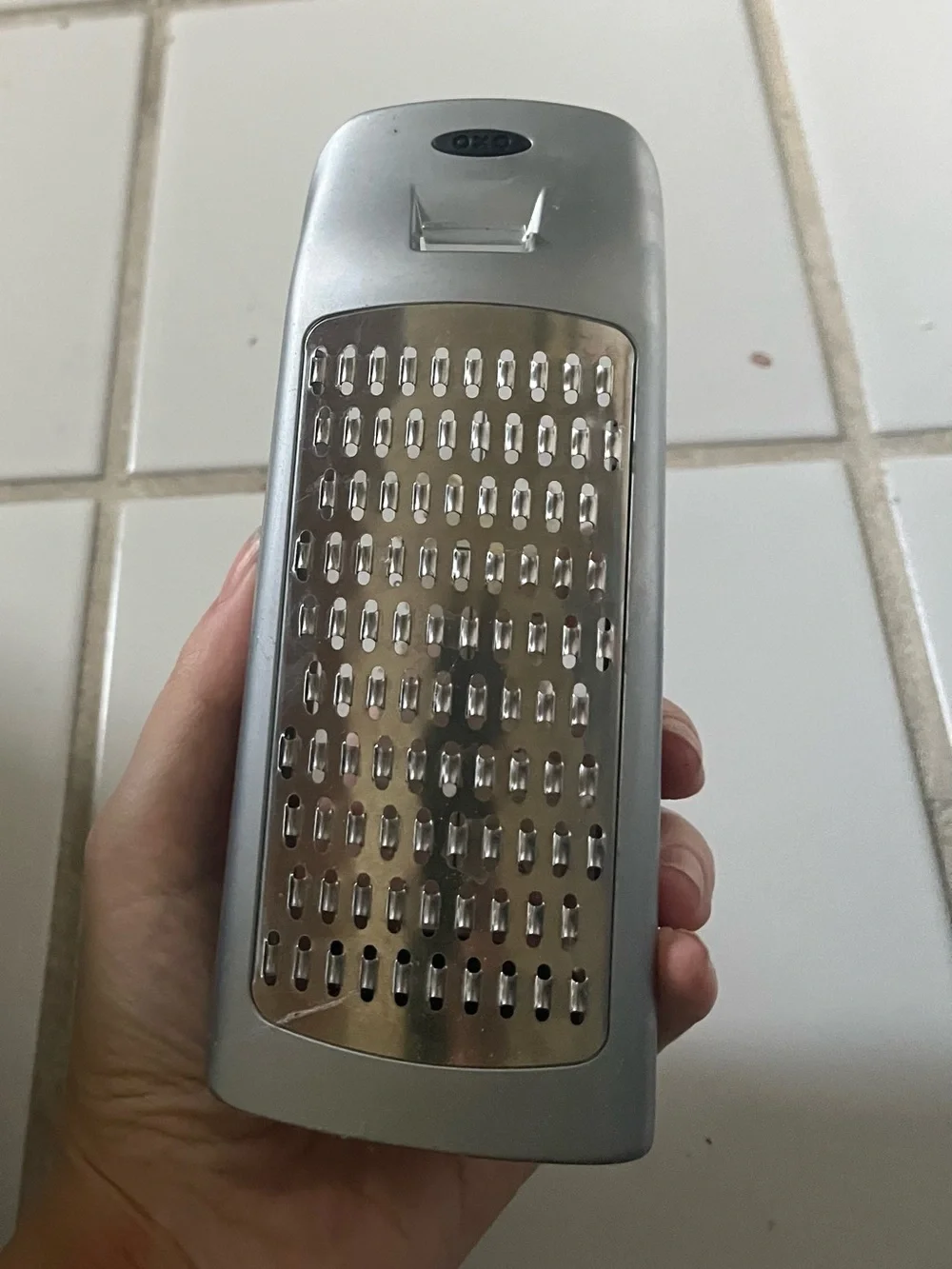 OXO handheld cheese grater